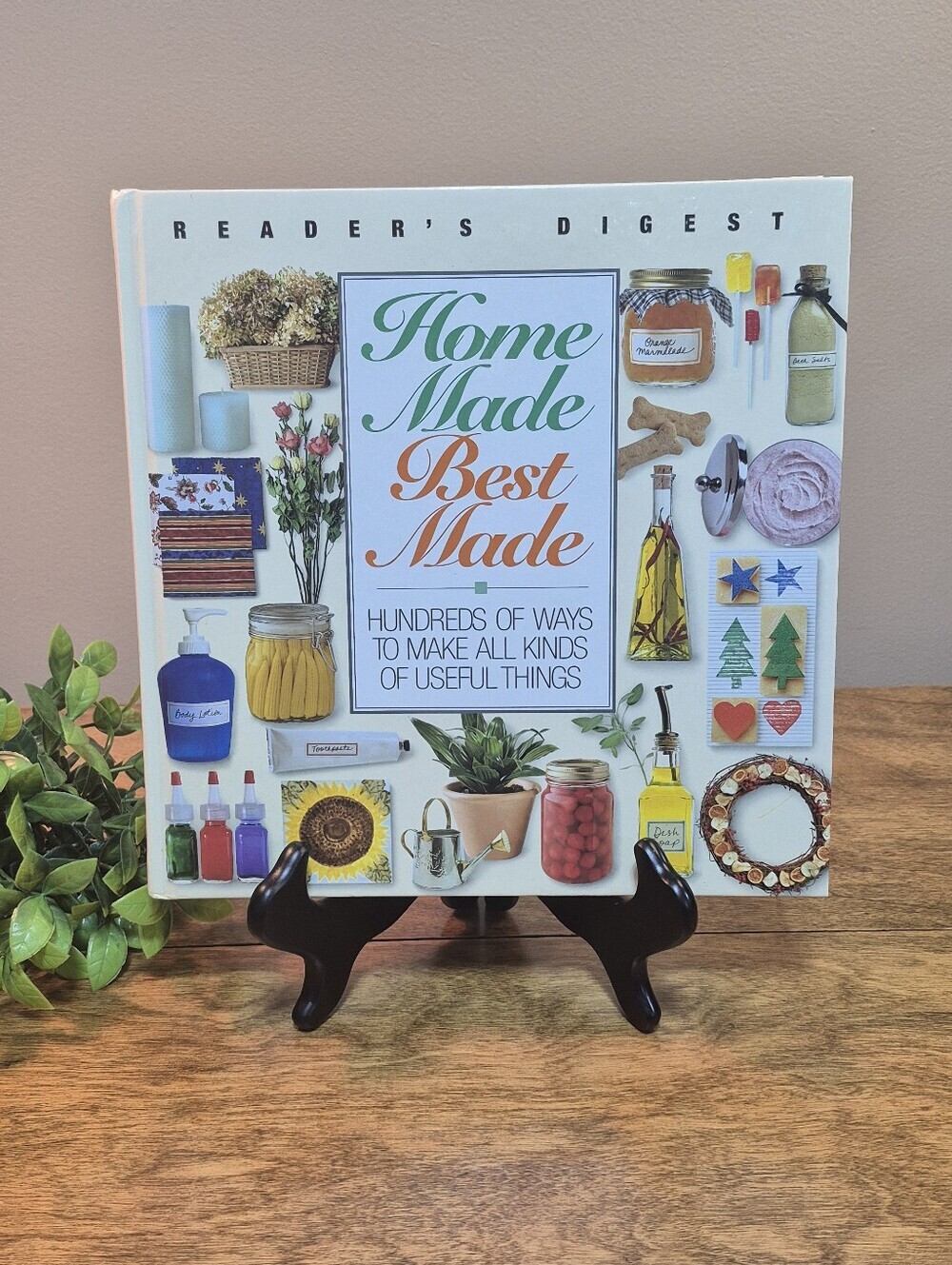 READERS DIGEST Vintage 'Home Made Best Made' Hardcover Craft Project/Cookbook